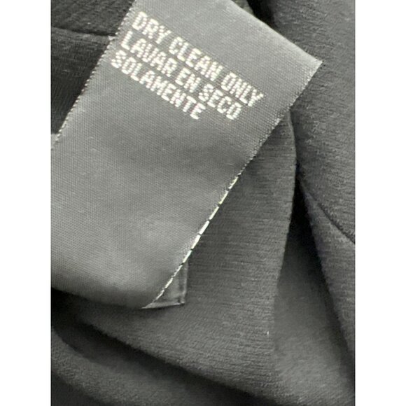 Positive Attitude Women Petite Black Ribbon Detail Dress and Jacket Set Size 12P - Picture 14 of 14